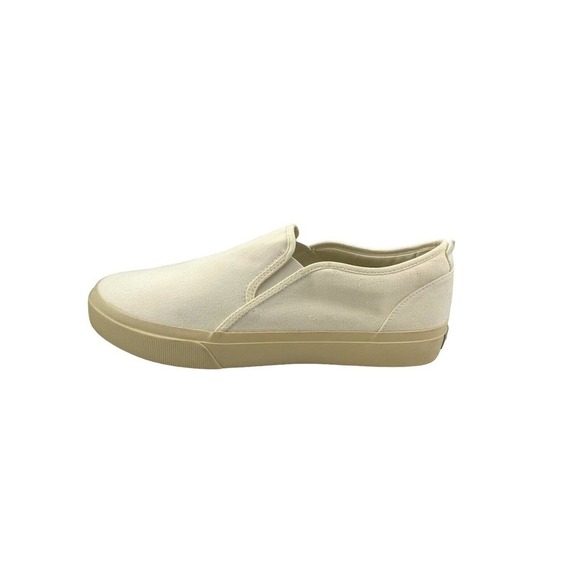 Everlane Unisex White The Forever Slip On Skater Sneaker Size W 13 M 11.5 main image 9